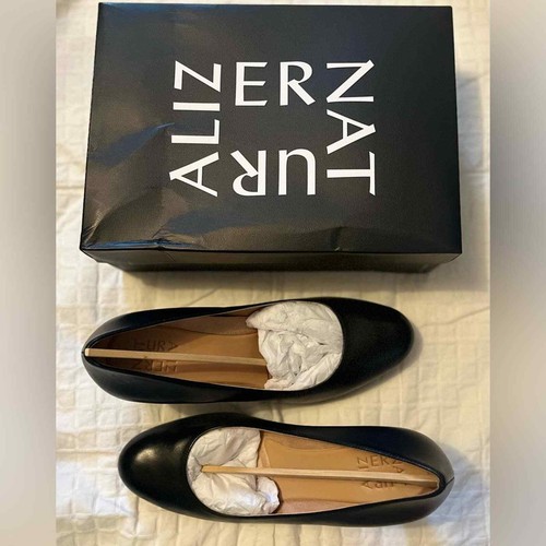 NATURALIZER Michelle Black Leather Pumps New In Box 9.5 - Picture 8 of 13