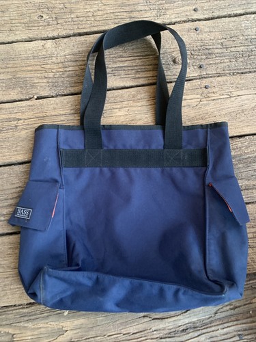 G.H. BASS & CO Heavy Canvas Tote Laptop Ipad Carry on AUBURN UVA DENVER ❤️sj3j2 - Picture 3 of 9