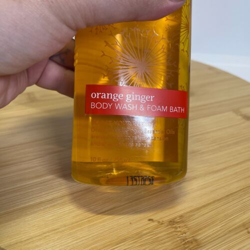 Bath & Body Works Aromatherapy Energy Orange Ginger Body Wash Foam Bath 10 oz - Picture 4 of 6