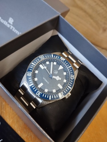 Rollstimi RT7910 Dive Watch 39mm Automatic NH35 Seiko Movement Sapphire Crystal - Picture 15 of 16