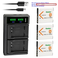 Kastar Battery LTD2 Charger for Sony NP-BN1 BC-CSN  Sony Cyber-shot DSC-W620