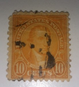 James Monroe 10 Cent Postage Stamp US sc#562 Used Orange 1927 | eBay