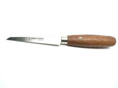 Dexter Russell 4'' Taper Point Skiving Shoe Knife Leather Craft Cutting Tools USA