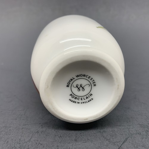 Royal Worcester Porcelain - Evesham Fruit - Single Size Egg Coddler - England - Picture 5 of 7
