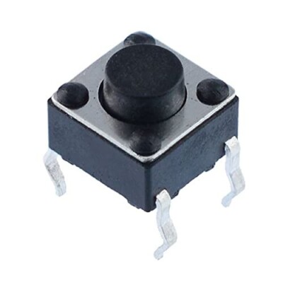50 Stück SMD Momentan Micro Drucktastenschalter 6x6x5mm SPST klein Mini taktil.