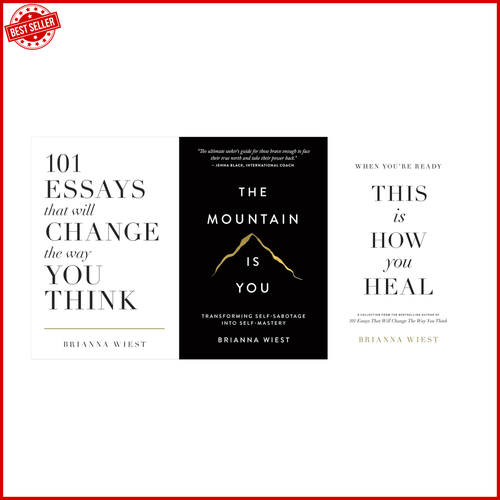 Combo Books (101 Essays+Mounatain is you+when you're ready this is how you heal)