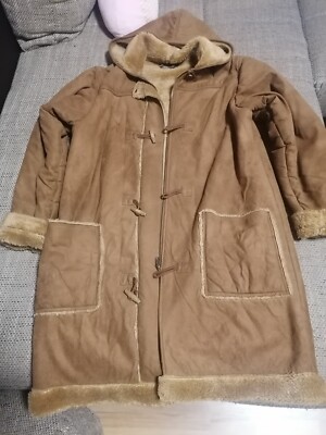 Künstlicher Pelzmantel, gebraucht,Damen,Größe L