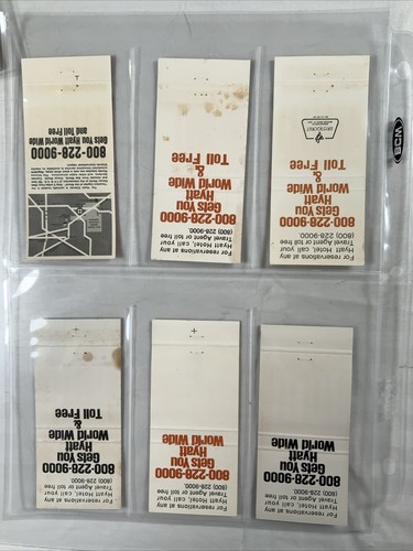 Lot Of 37 Vintage MatchBook Covers, Hotels, Various, 30 Strike #RD [T] - Picture 7 of 15