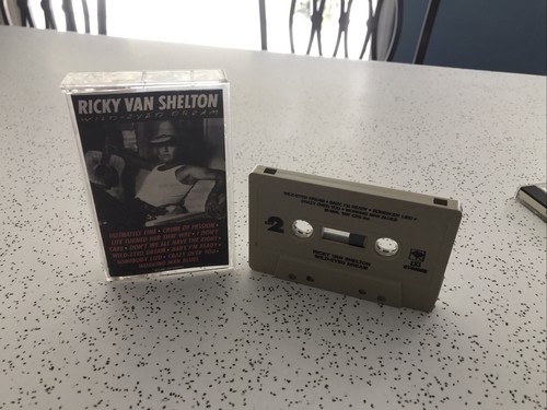 Ricky Van Shelton Cassette Wild Eyed Dream 1987 VG Condition - Picture 4 of 6
