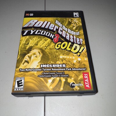 RollerCoaster Tycoon 3: Gold (PC, 2005)