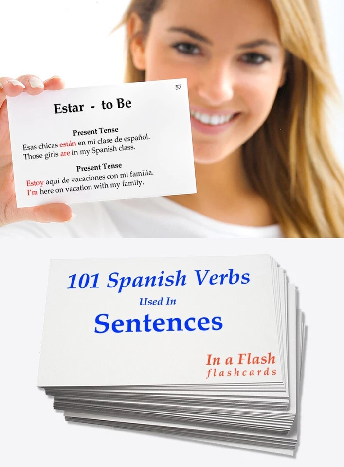 Spanish Verb Flashcards Two Deck Special - Image 3 of 4