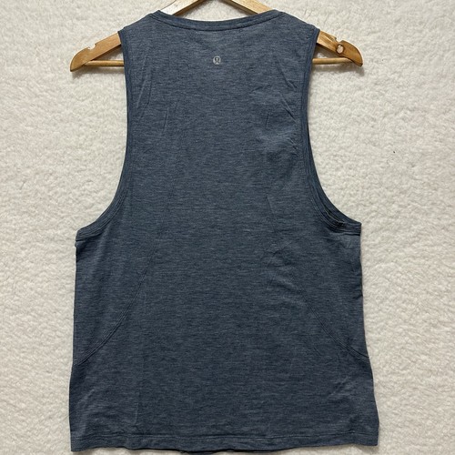 2pcs Lululemon Box It Out Tank Heathered Oxblood Purple Pink & Navy Blue Sz 0,2? - Picture 7 of 9