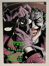 Batman The Killing Joke 1st Print - Joker Origin Key Issue DC 1988 Moore
