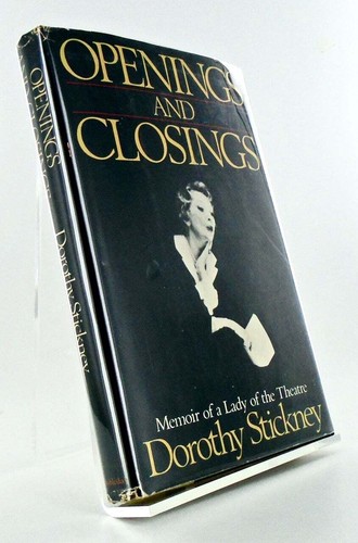 Dorothy STICKNEY / OPENINGS AND CLOSINGS MEMOIR OF LADY Signed 1st Edition 1979 - Bild 1 von 6