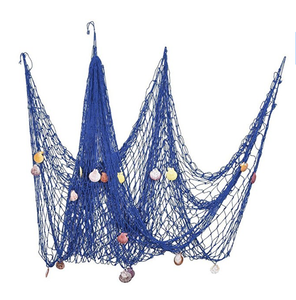 Little Mermaid Sea Party Supplies Fishing Net Decoration Shells