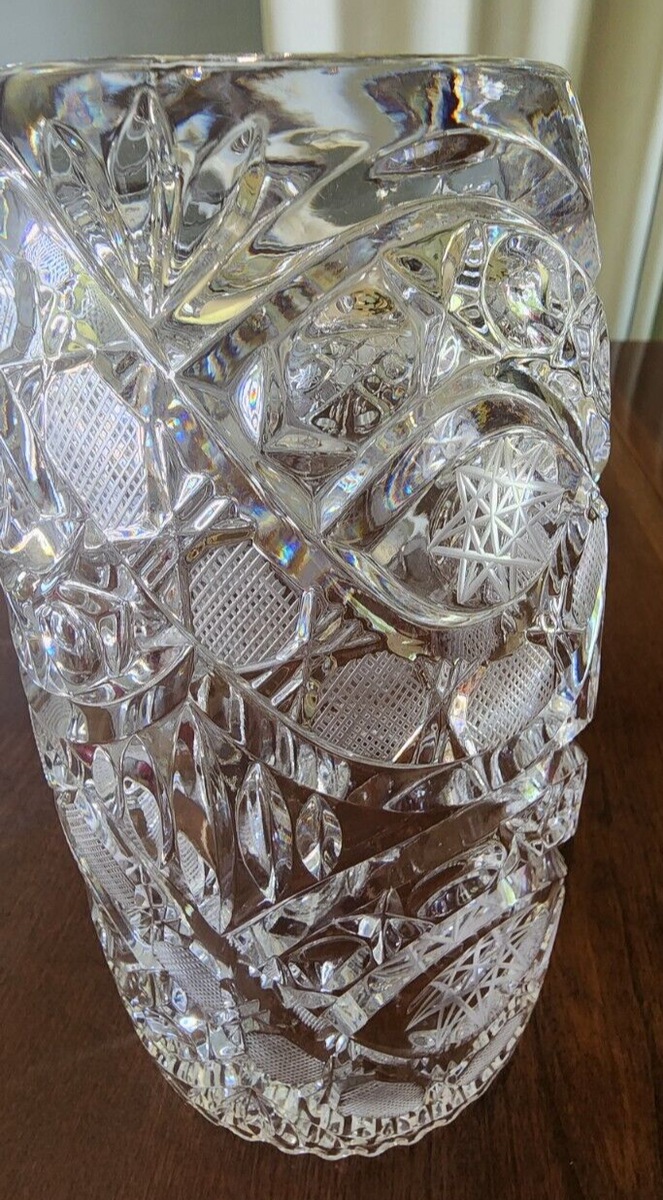 花瓶　ドイツ　hamburg　Echt Bleikristall 花瓶 ドイツ hamburg Echt Bleikristall 工芸品