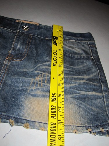 Falda de jeans Gongyuanqian tendencia para mujer talla grande ~ 10535 - Imagen 5 de 7