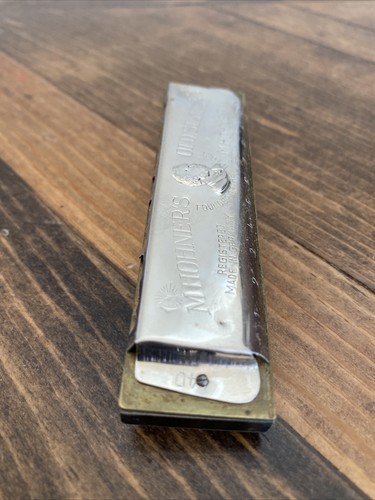 Vintage M. Hohner's "Old Standby" Nº Armónica 34B - Llave de C - Hecha en Alemania - Imagen 14 de 20