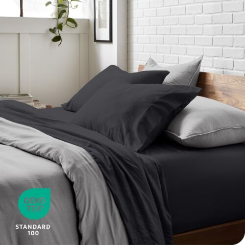 Bare Home Ultra-Soft Washed Microfiber Sheet Set - Bild 60 von 74