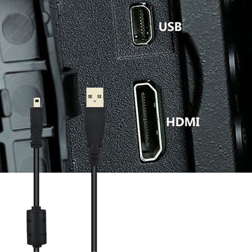 USB Data Cable Camera Data Pictures Video Sync Transfer Cables 8pin 150-DT - Photo 2/7