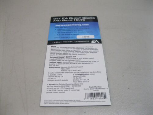 Pick your item - Sony PSP Playstation Portable Video Game Manuals - Picture 23 of 35