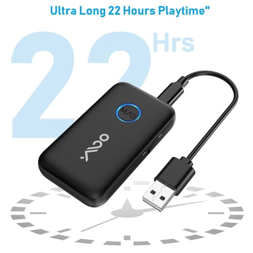 Transmetteur Recepteur Bluetooth 5.3 Adaptateur Bluetooth Audio 3.5mm Jack Hi... - Photo 6/7