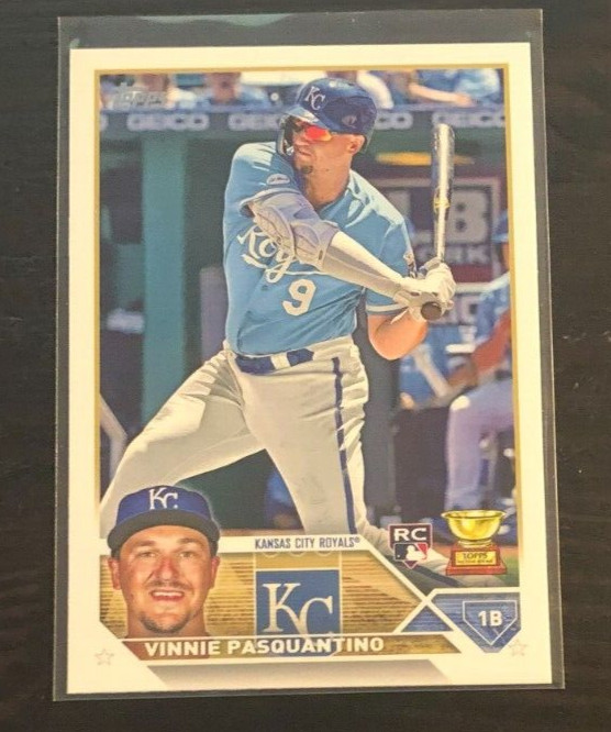 2023 Topps VINNIE PASQUANTINO Rookie Card RC #302 Royals