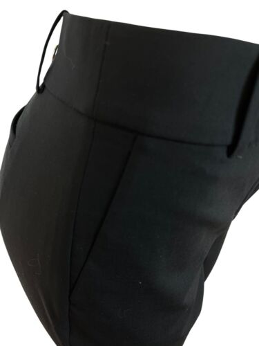 J.Crew Womens Mid-Rise Black Straight Fit Trousers With Pockets Size 10 - New - Picture 6 of 11