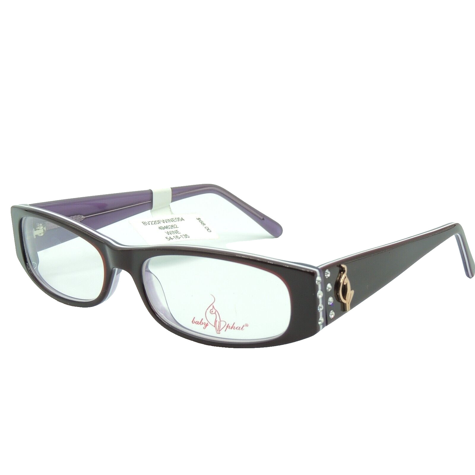 Marco de gafas de vino Baby Phat BV 220 054 54 16 135