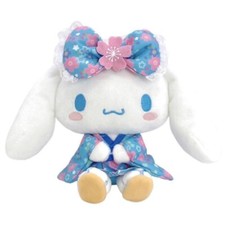 Cinnamoroll Stuffed Toy Sakura Kimono Plush Doll Sanrio Character Japan New