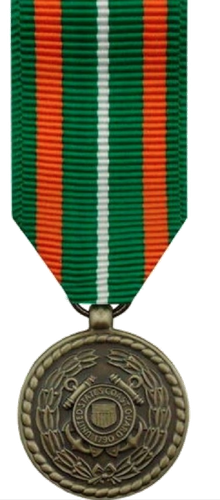 CINTA MEDALLA LOGRO GUARDIA COSTERA DE ESTADOS UNIDOS MINI SOLAPA PREMIO USCG VETERANO - Imagen 6 de 22