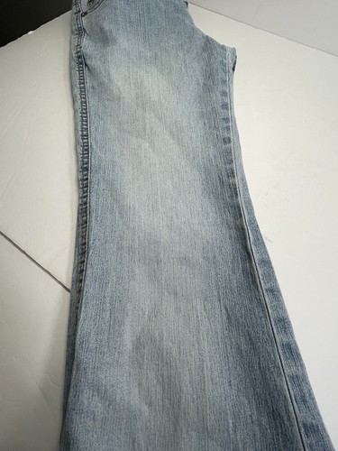 Junior's Jeans: ANGELS JEANS SIZE 1 FLOWERS DAZZLE Bell bottoms - Picture 15 of 15