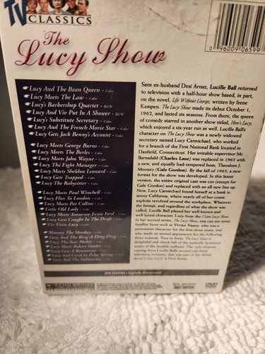 NEW! SEALED THE LUCY SHOW 4 DVDS 28 EPISODES OVER 11 HOURS TV CLASSICS - Picture 4 of 9