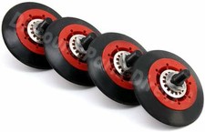 4581EL2002A Dryer Drum Roller Wheel and Shaft Pack of 4 for LG 4581EL2002C