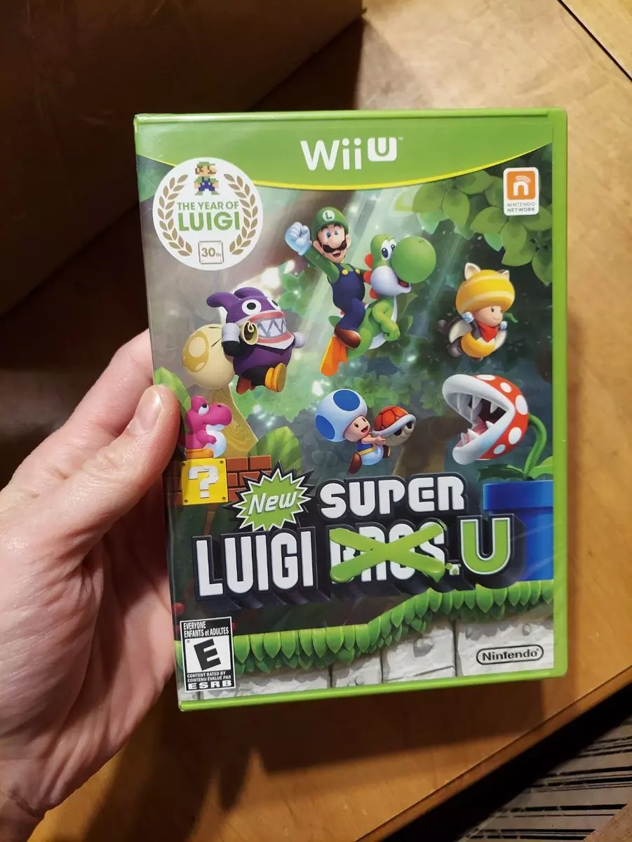 Wii U New Super Luigi U BRAND NEW FACTORY SEALED READ 45496903152