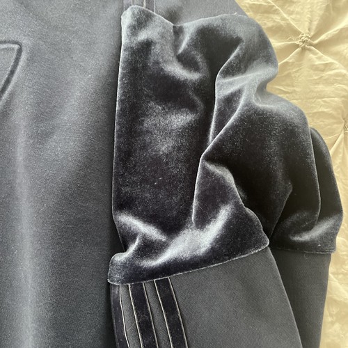 Adidas Womens Velour Sweatshirt - Picture 6 of 11
