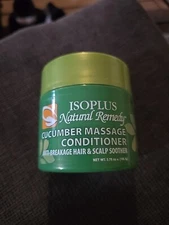 Isoplus Natural Remedy Cucumber Massage Conditioner - 3.75 oz Anti Breakage 