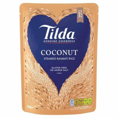 Tilda Steamed Basmati Coconut - 250g (0.55lbs)