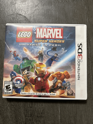 LEGO Marvel Super Heroes Universe in Peril Nintendo 3DS Game Complete Tested - Picture 5 of 5