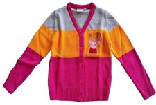 Peppa Pig Mädchen Jacke Strickjacke Disney 9...