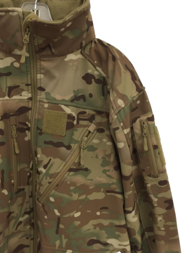 British Army Combat Multicam Soft Shell Jacket XXL Sturm Mil-Tec Free Shipping - Picture 3 of 15