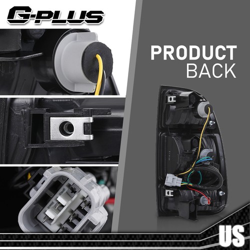 Fit For Dark Red 00-04 Toyota Tundra Tail Lights Lamps Left+Right TO2800129 - Afbeelding 9 van 12