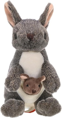 Kangaroo with Joey Plush,Gifts for Kids Stuffed Animal, Plush Toy, Cuddlekins - Picture 4 of 7