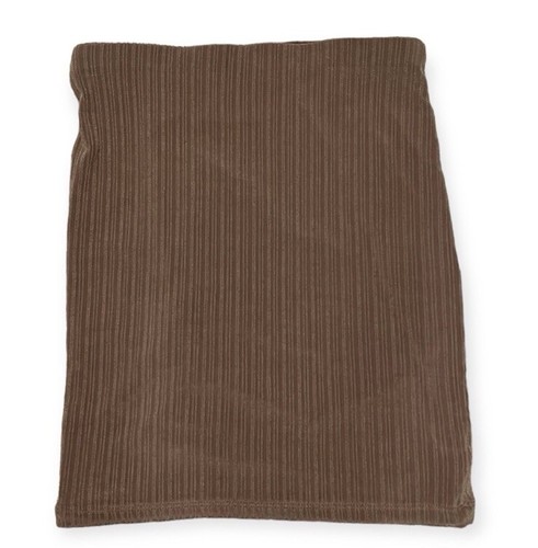 Naked Wardrobe Ruched Detail Mini Skirt in Tan- Size M - Bild 5 von 6