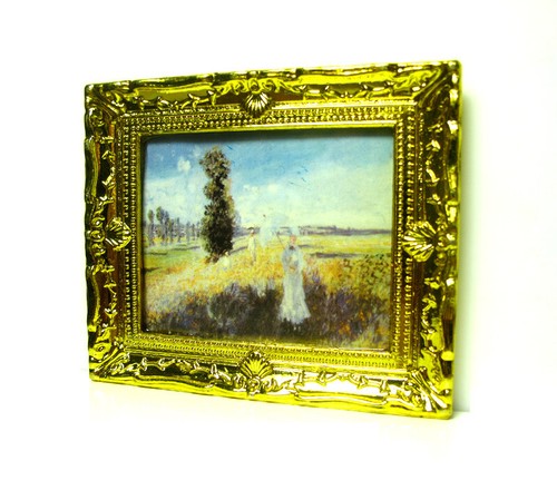 Cuadro de pared en miniatura para casa de muñecas pintura al óleo 1:12 juguete decoración del hogar 3 piezas - Imagen 12 de 12