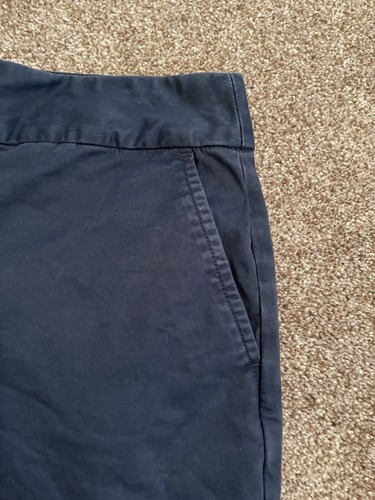 Vineyard Vines Women’s Size 0 Shorts Chino Blue Khakis Flat Front Boat Classic - Picture 2 of 8