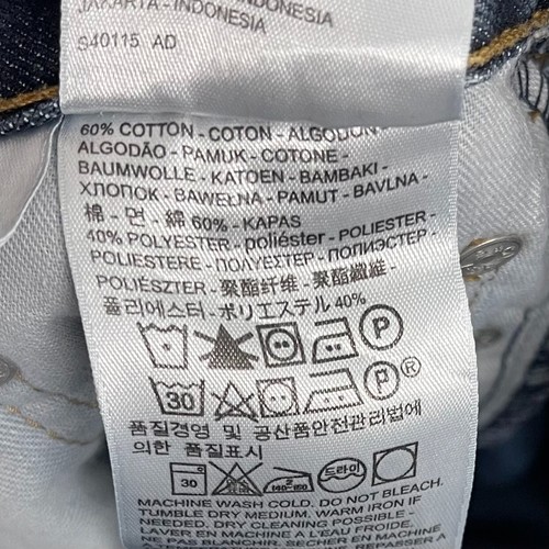 Levis Jeans Mens 32x30 Blue Pants 513 Slim Straight Cowboy Faded Denim Tag 32x32 - Picture 8 of 19