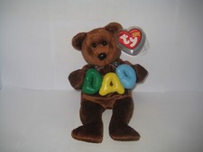 RARE DAD TY BEANIE BABIE WITH TAG FREE SHIPPING