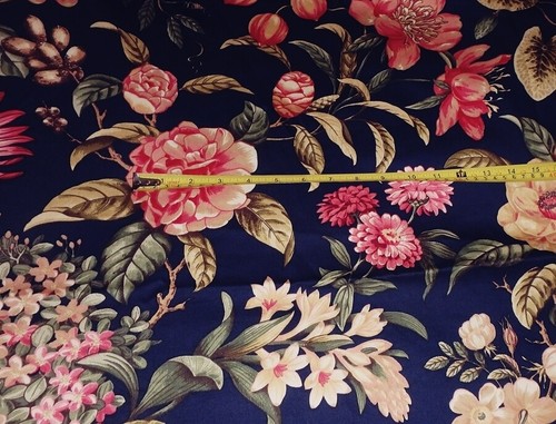 2 1/2 YDS 5. AVENUE / COVINGTON BLUMENSTOFF ~ BELVIDERE ~ POLSTERVORHÄNGE - Bild 2 von 2