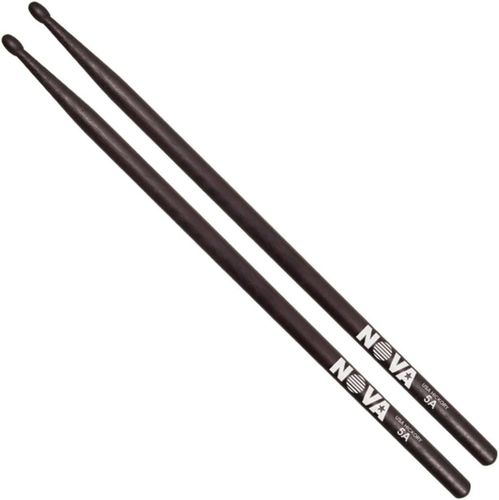 - NOVA Drumsticks - 5A - Wood Tip - Black - Picture 4 of 12